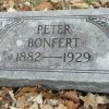 Bonfert Peter 1882-1929 Grabstein